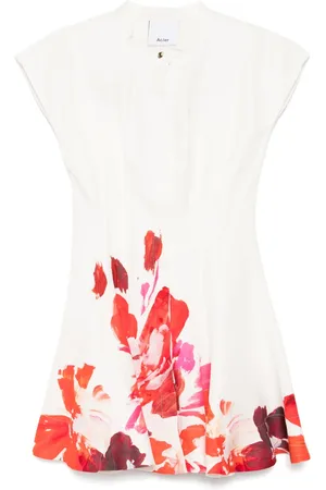 Acler Robe à fleurs imprimées