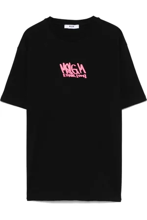 Msgm T-shirt à logo imprimé