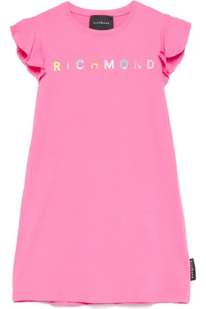 John Richmond Robe à logo en caoutchouc