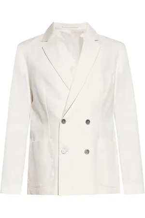 OFFICINE GENERALE Blazer en coton mélangé