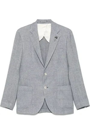 LARDINI Blazer à simple boutonnage