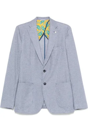Manuel Ritz Blazer à motif pied-de-poule
