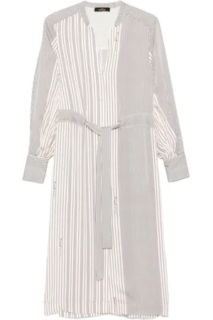 Twin-Set Robe mi-longue à rayures