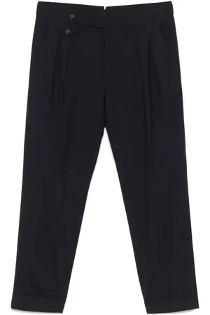 Manuel Ritz Pantalon à détails plissés