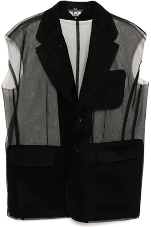 Comme des Garçons Blazer à design sans manches