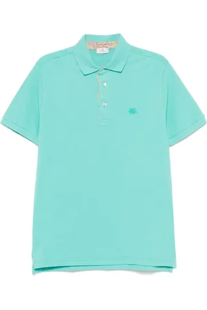 Etro Polo à logo Pegaso brodé