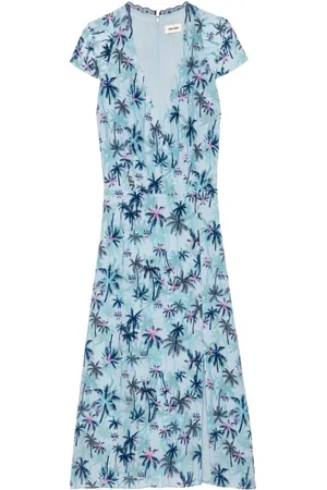 Zadig & Voltaire Robe à imprimé graphique