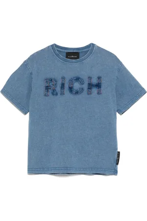 John Richmond T-shirt à patch logo