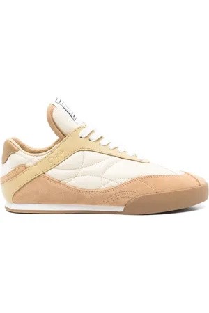 Chloé Baskets à empiècements matelassés