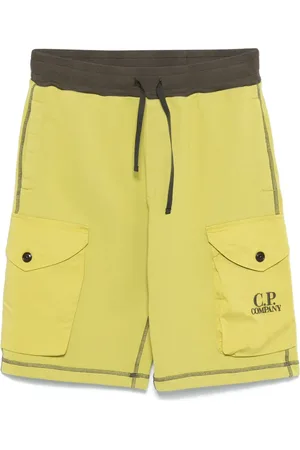 C.P. Company Short Diagonal Fleece à poches cargo