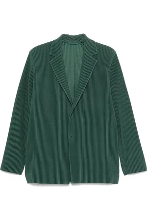 Issey Miyake Blazer à effet plissé