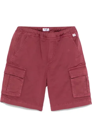 Il gufo Short en sergé à poches cargo