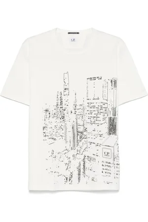 C.P. Company T-shirt à imprimé graphique
