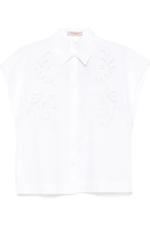 Twin-Set Chemise à broderies