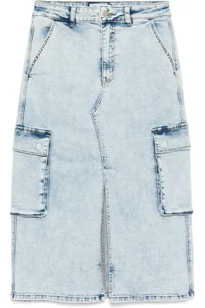 Izzue Jupe en jean à poches cargo