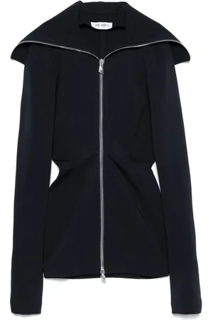The Attico Robe courte à fermeture zippée