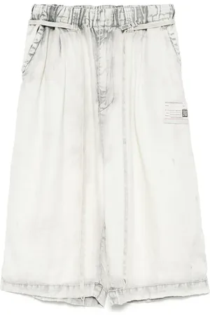 Maison Mihara Yasuhiro Short ample Aged Linen