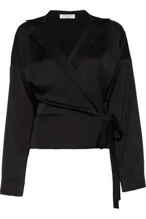 Serafini Blouse à design cache-cœur