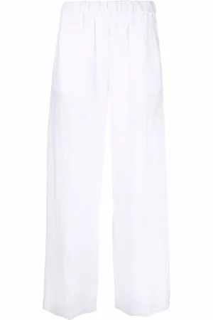 Aspesi Pantalon droit à taille élastiquée