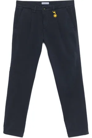 Manuel Ritz Pantalon à détails plissés