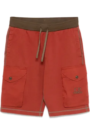 C.P. Company Short Diagonal Fleece à poches cargo
