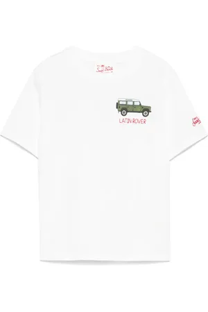 MC2 SAINT BARTH T-shirt à broderie Latin Rover