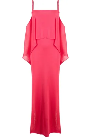 Tom Ford Robe volantée à épaules dénudées