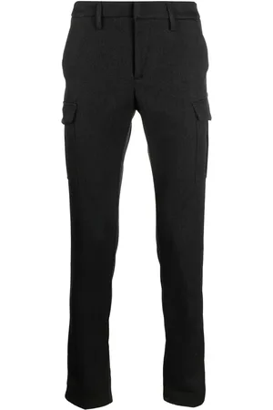 Dondup Pantalon droit à taille mi-haute