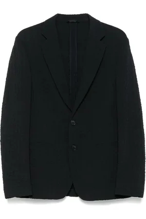 Giorgio Armani Blazer à effet froissé
