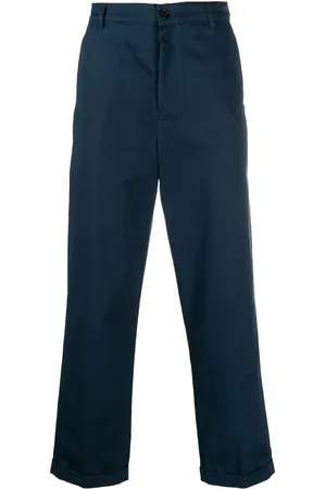 Kenzo Pantalon droit à patch logo