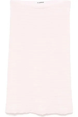 Jil Sander Jupe mi-longue en crêpe