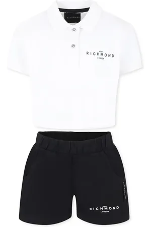 John Richmond Ensemble haut-short à logo
