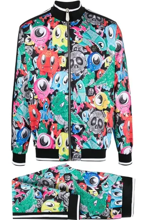 Philipp Plein Survêtement à imprimé graphique