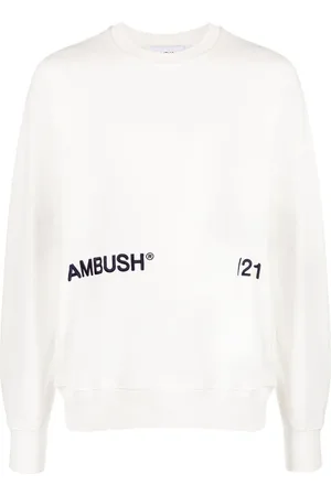 AMBUSH Sweat en coton à logo imprimé