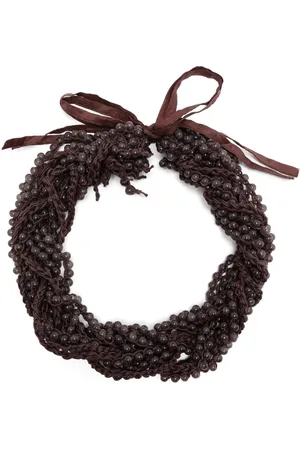 ALYSI Collier à détails en crochet