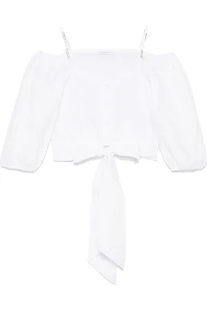 Patrizia Pepe Chemise à détail noué