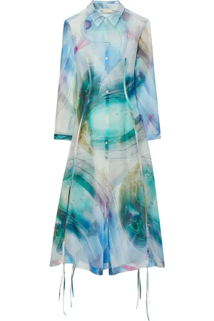 Tory Burch Robe en soie mélangée