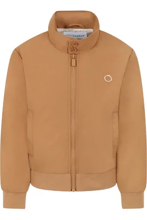 Trussardi Veste bomber à logo brodé