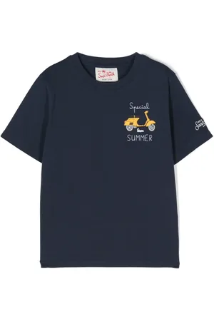 MC2 SAINT BARTH T-shirt en coton à imprimé graphique