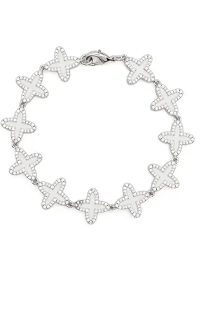 DARKAI Bracelet à breloques trèfle