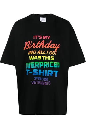 Vetements T-shirt en coton à imprimé graphique