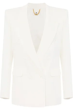 Elisabetta Franchi Blazer à boutonnière croisée