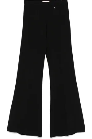 Elisabetta Franchi Pantalon à coupe évasée