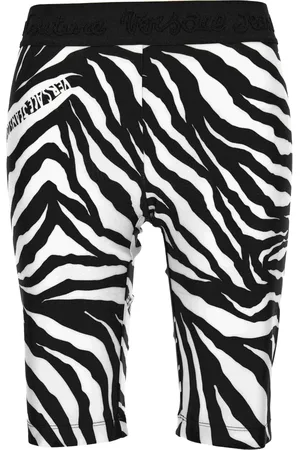 VERSACE Short à imprimé zébré