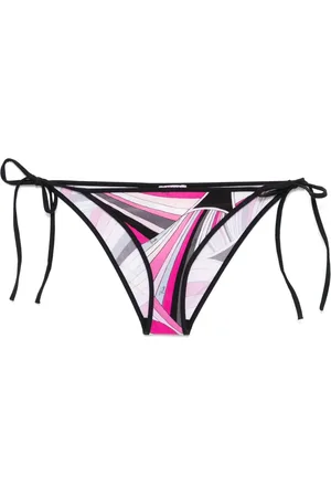 Puccini Bas de bikini à imprimé Iride