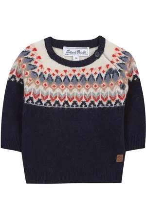 Tartine Et Chocolat Pull en maille Fair Isle