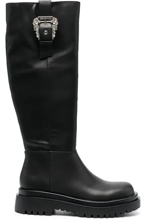 VERSACE Bottes à boucle baroque