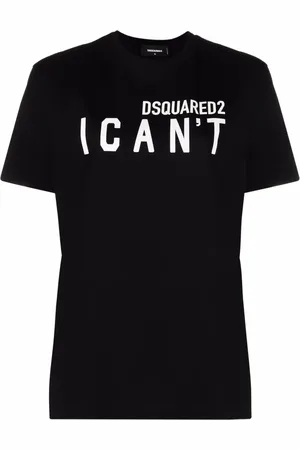 Dsquared2 T-shirt à slogan imprimé
