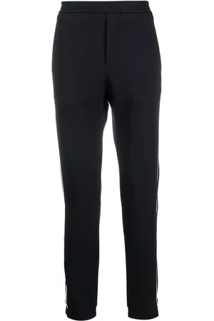 Emporio Armani Pantalon droit à bandes latérales