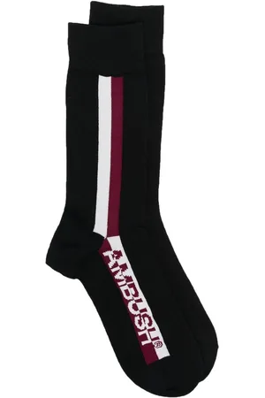 AMBUSH LINE SOCKS BLACK NO COLOR
